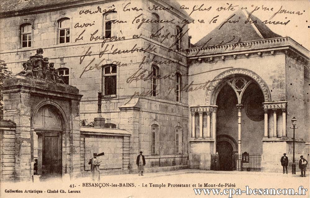BESANÇON - Le Temple protestant.